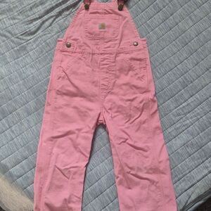 Carhartt Pink Kids Overalls